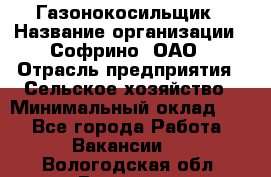 Газонокосильщик › Название организации ­ Софрино, ОАО › Отрасль предприятия ­ Сельское хозяйство › Минимальный оклад ­ 1 - Все города Работа » Вакансии   . Вологодская обл.,Вологда г.